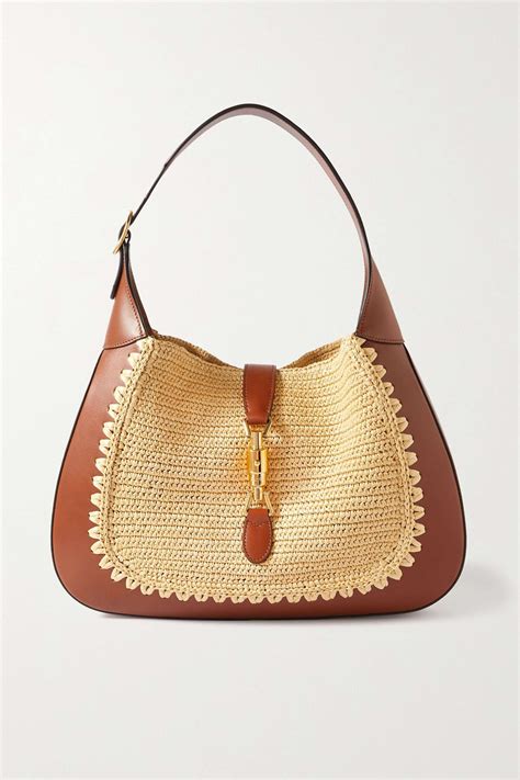 gucci jackie 1961 raffia|gucci jackie 1961 bag.